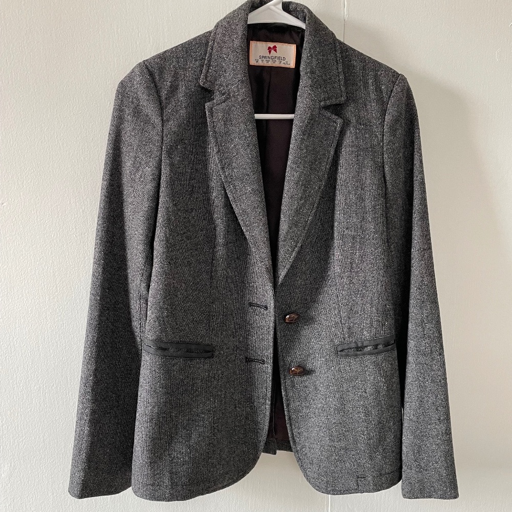 Women’s plaid Jacket Springfield - Picture 2 of 12